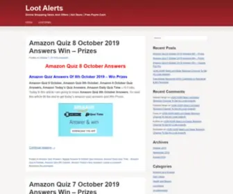 Lootalerts.com(Loot Alerts) Screenshot