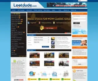 Lootdude.com(WoW Gold) Screenshot