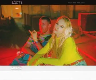 Lootemusic.com(The LOOTE Store) Screenshot