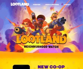 Lootlandgame.com(CO-OP TO THE CORE) Screenshot