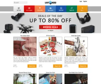Lootnerd.com(Loot Nerd) Screenshot