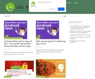 Lootwala.com(Never Pay Full Lootwala) Screenshot