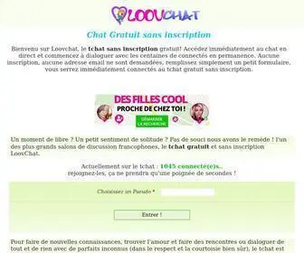 LoovChat.com(Tchat gratuit et rencontres sans inscription) Screenshot