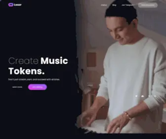 Loozr.io(Decentralized music streaming and investment platform on Web 3.0) Screenshot