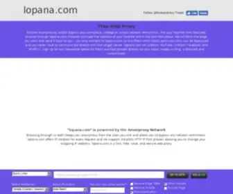 Lopana.com(Lopana) Screenshot