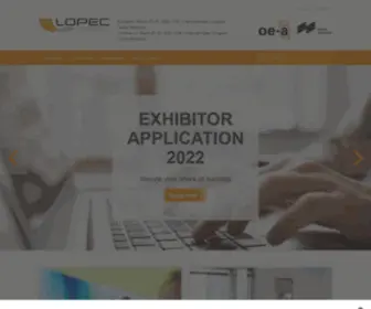 Lope-C.com(Program &amp; highlights of LOPEC) Screenshot