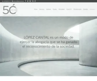 Lopezcantal.es(LÓPEZ) Screenshot