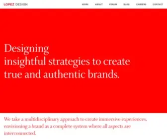Lopezdesign.com(Brand Consultant in India) Screenshot