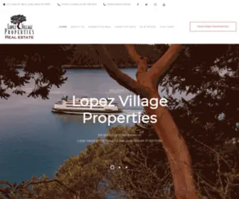 Lopezisproperties.com(Lopez Village Properties) Screenshot