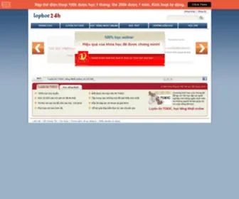 Lophoc24H.com(Luyện Thi TOEIC) Screenshot