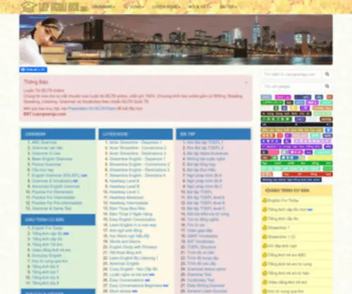 LoPNGoaingu.com(Hoc Tieng Anh online) Screenshot