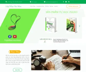 Lopnhacsacmau.com(Linh Nhi Piano) Screenshot