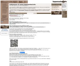 Loppemarked.info(Fornøyelser) Screenshot