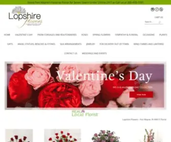 Lopshireflowers.com(  Lopshire Flowers) Screenshot