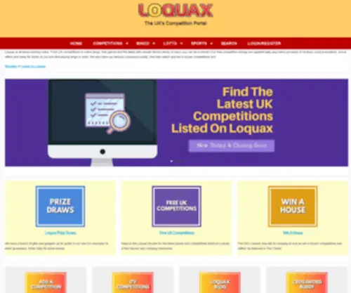 Loquax.com Screenshot