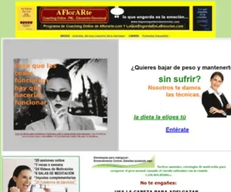 Loqueengordaeslaemocion.com(Coaching online para adelgazar y mantenerse) Screenshot