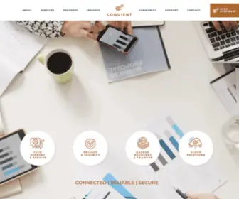 Loquient.com(Loquient Technology Services) Screenshot