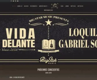 Loquillo.com(Rock And Roll Actitud) Screenshot