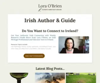 Loraobrien.ie(Lora O'Brien) Screenshot