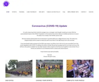 Lorasallsportscamps.com(One Moment Please) Screenshot