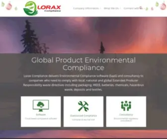 Loraxcompliance.com(Lorax Compliance Ltd) Screenshot