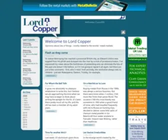 Lord-Copper.com(Lord Copper) Screenshot