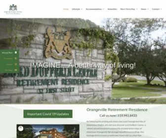 Lorddufferincentre.ca(Lord Dufferin Centre) Screenshot