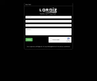 Lordiz.net(澳门新莆京4996app网) Screenshot