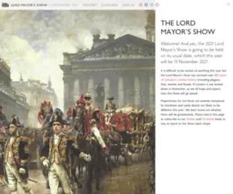 Lordmayorshow.org(Lord Mayor's Show) Screenshot