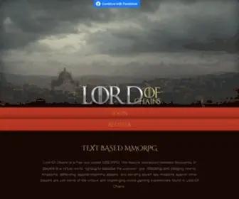 Lordofchains.com(Lord of Chians) Screenshot