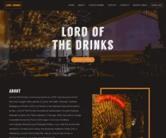 Lordofthedrinks.in(Famous restaurant and bar) Screenshot