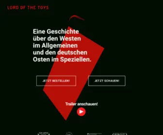 Lordofthetoys.com(Die offizielle website von LORD OF THE TOYS) Screenshot