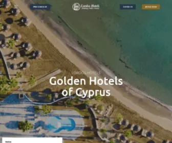 Lordos.com.cy(Lordos Hotels (Holdings) Public Ltd) Screenshot