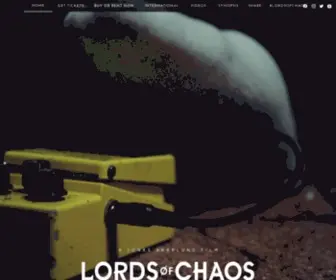 Lordsofchaosfilm.com(Lords of Chaos) Screenshot