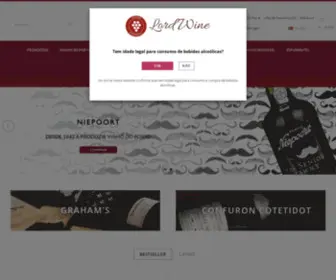 Lordwine.com(More than 2.500 Wines Online) Screenshot