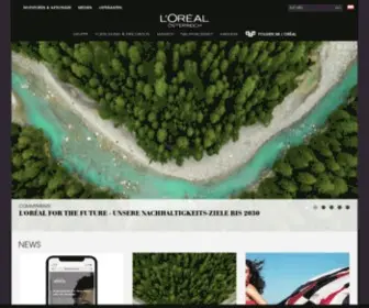 Loreal.at(L’Oréal) Screenshot