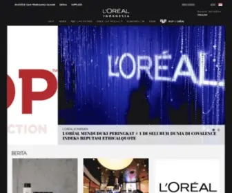Loreal.co.id(L'Oréal) Screenshot