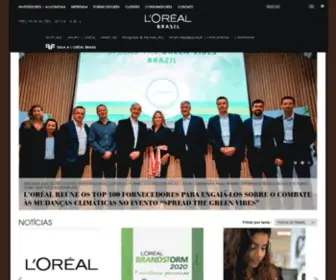 Loreal.com.br(L’Oréal Brasil) Screenshot