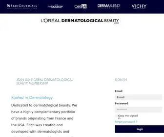 Lorealdermatologicalbeauty.com(Loreal Dermatological Beauty) Screenshot