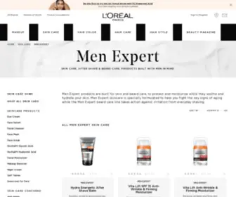 Lorealmen.com(L'Oréal Paris) Screenshot