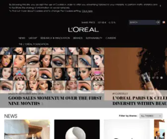 Loreal.nl(L'Or) Screenshot