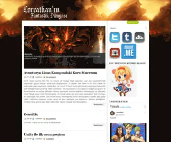 Loreathan.com(Loreathan'ın) Screenshot