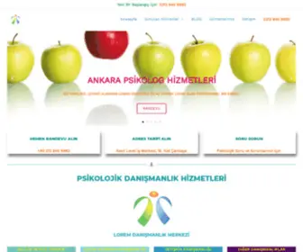 Loremdanismanlik.com(Ankara Psikolog: Lorem Danışmanlık Merkezi) Screenshot