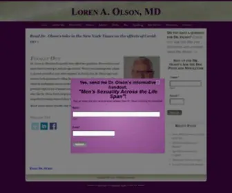 Lorenaolson.com(Loren A) Screenshot