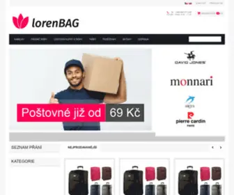 Lorenbag.cz(Lorenbag) Screenshot