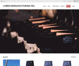 Lorencronk.com(Loren Manufacturing inc) Screenshot