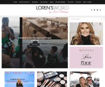 Lorensworld.com(Loren Ridinger) Screenshot