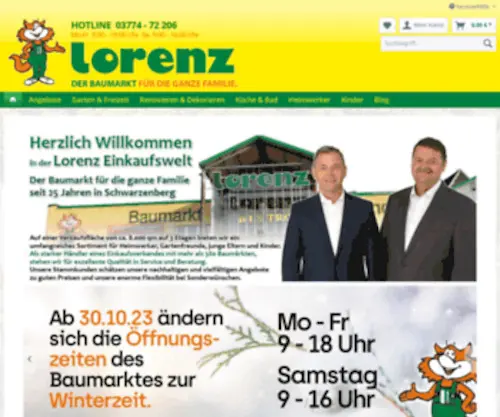 Lorenz-Baumarkt.de(Lorenz Baumarkt) Screenshot
