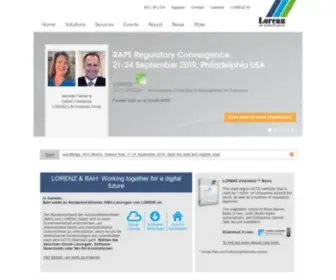 Lorenz.cc(Regulatory Affairs Solutions Experts) Screenshot