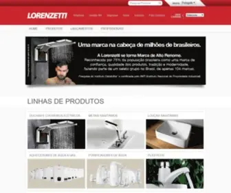 Lorenzetti.com.br(Empresa l) Screenshot